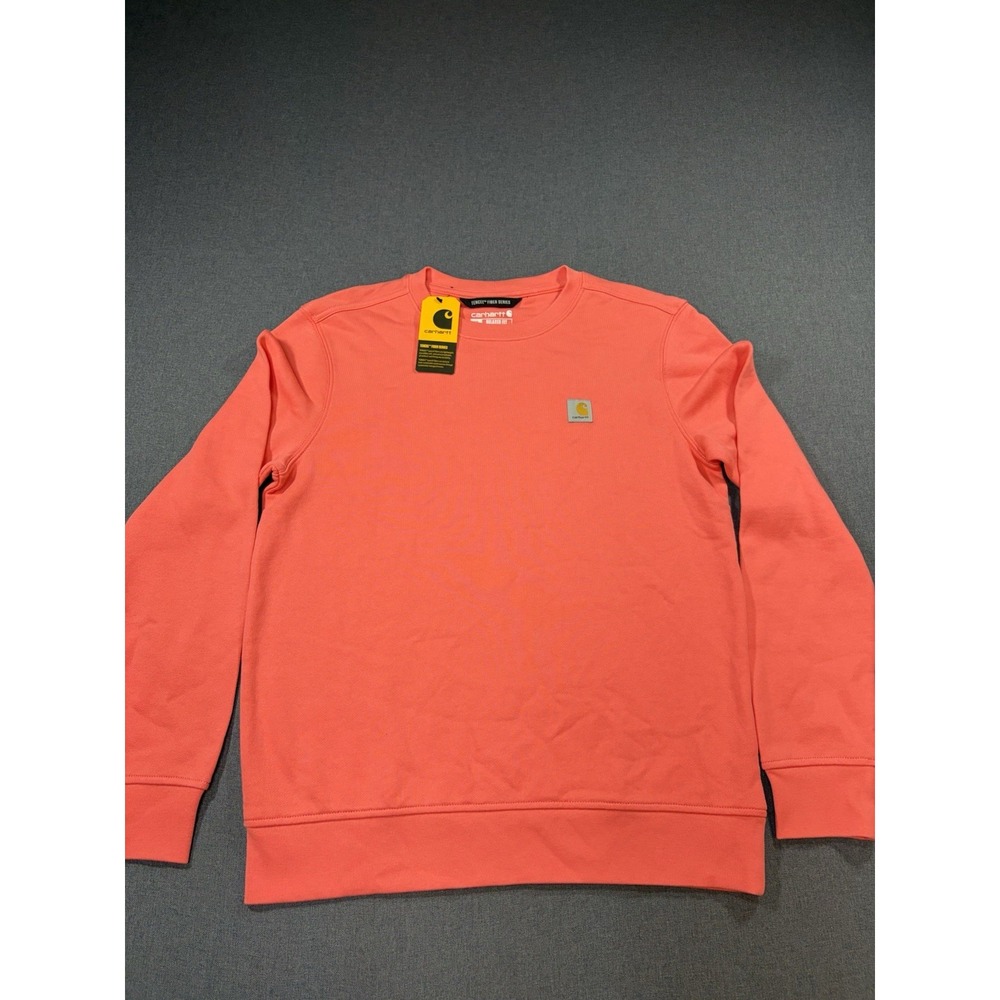 Carhartt Women's Tencel Fiber Relaxed Fit French Terry Crewneck Sweatshirt Xs